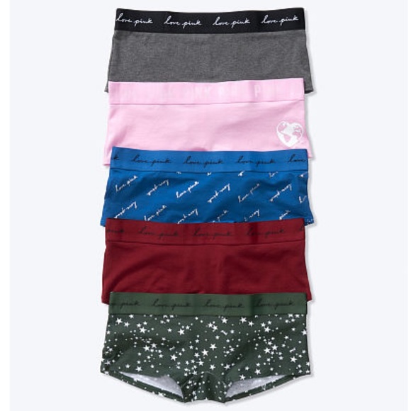 ๐5-PACK LOGO BOYSHORTS - Picture 1 of 2